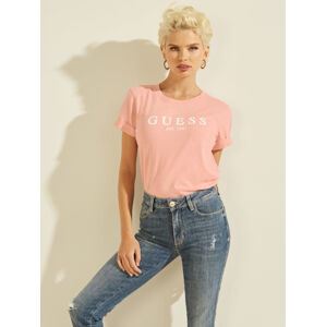 Guess dámské růžové tričko - S (G6K6)